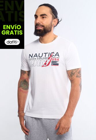 Camiseta NAUTICA Blanco Nautica