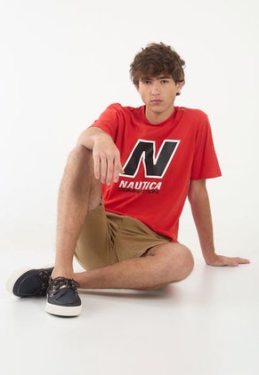 Camiseta NAUTICA Wessix Rojo