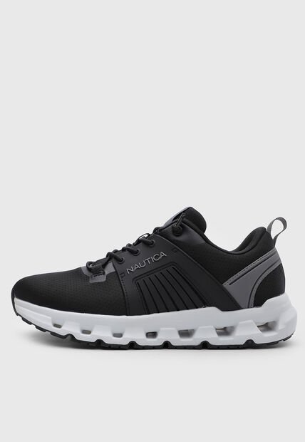 Tenis NAUTICA Metral Negro