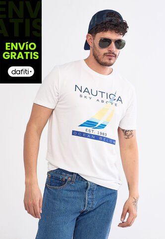 Camiseta NAUTICA Blanco Nautica