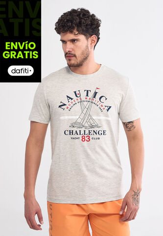 Camiseta NAUTICA Gris Nautica