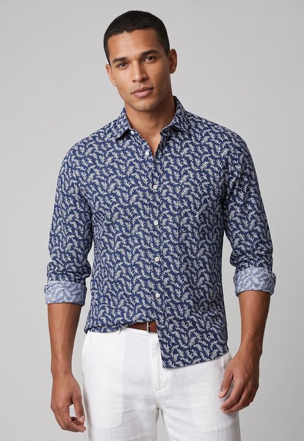 Camisa NAUTICA Azul