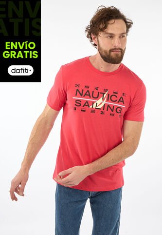 Camiseta NAUTICA Rojo Nautica