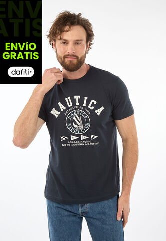Camiseta NAUTICA Azul Nautica