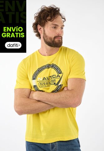 Camiseta NAUTICA Amarillo Nautica