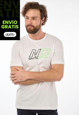 Camiseta NAUTICA Blanco Nautica