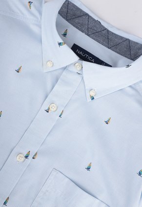 Camisa NAUTICA Celeste
