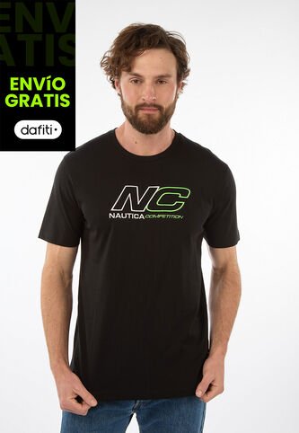 Camiseta NAUTICA Negro Nautica