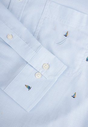 Camisa NAUTICA Celeste