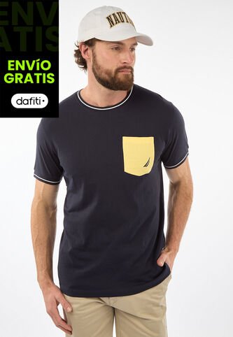 Camiseta NAUTICA Azul Nautica