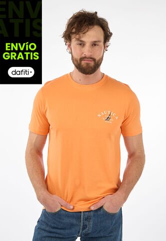 Camiseta NAUTICA Naranja Nautica