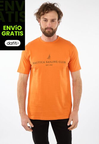 Camiseta NAUTICA Naranja Nautica