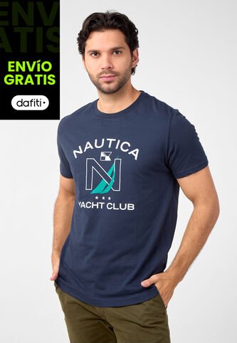 Camiseta NAUTICA Azul Nautica