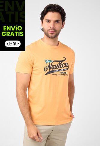 Camiseta NAUTICA Naranja Nautica