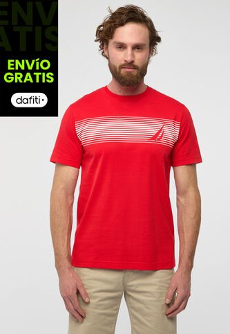 Camiseta NAUTICA Rojo Nautica