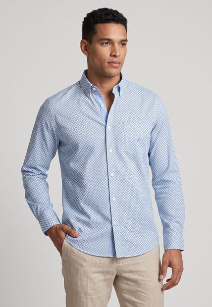 Camisa NAUTICA Azul