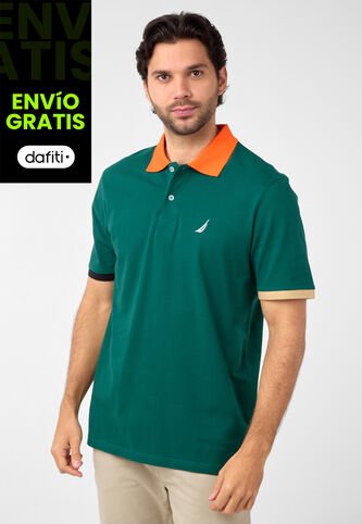 Polo NAUTICA Verde Nautica
