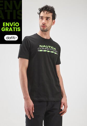 Camiseta NAUTICA Negro Nautica