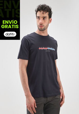 Camiseta NAUTICA Azul Nautica