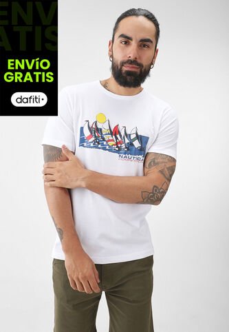 Camiseta NAUTICA Blanco Nautica