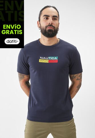 Camiseta NAUTICA Azul Nautica