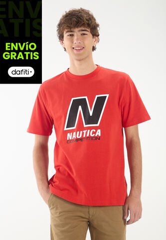 Camiseta NAUTICA Wessix Rojo Nautica