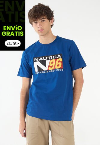 Camiseta NAUTICA Azul Nautica
