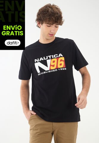 Camiseta NAUTICA Negro Nautica