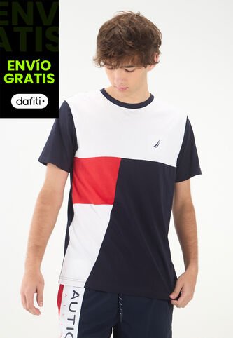 Camiseta NAUTICA Azul Nautica