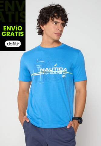 Camiseta NAUTICA Azul Nautica