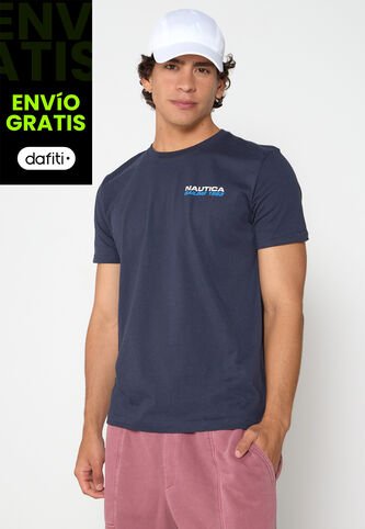 Camiseta NAUTICA Azul Nautica
