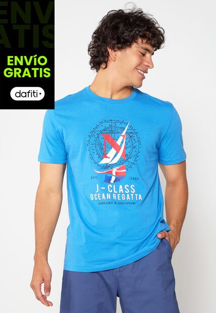 Camiseta NAUTICA Azul