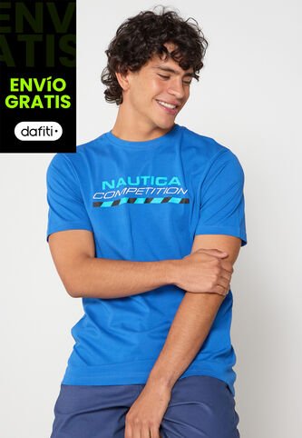 Camiseta NAUTICA Azul Nautica