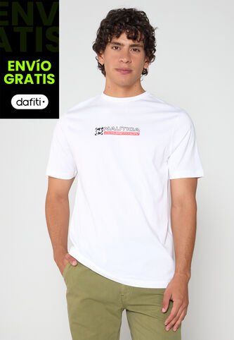 Camiseta NAUTICA Blanco Nautica