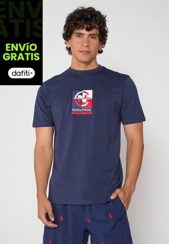 Camiseta NAUTICA Azul Nautica