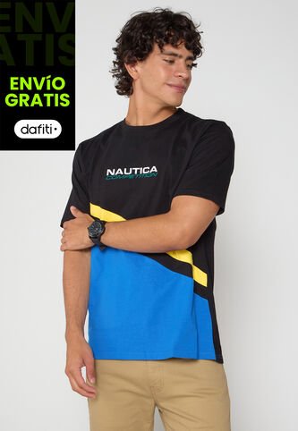 Camiseta NAUTICA Negro Nautica