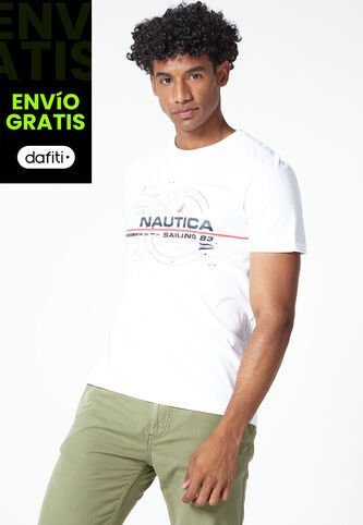 Camiseta NAUTICA Blanco Nautica