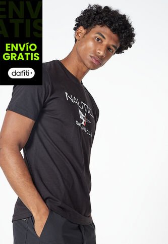 Camiseta NAUTICA Negro Nautica
