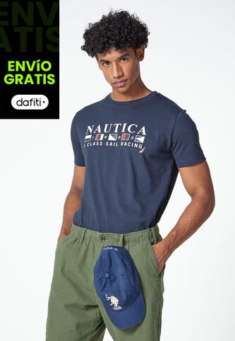 Camiseta NAUTICA Azul Nautica
