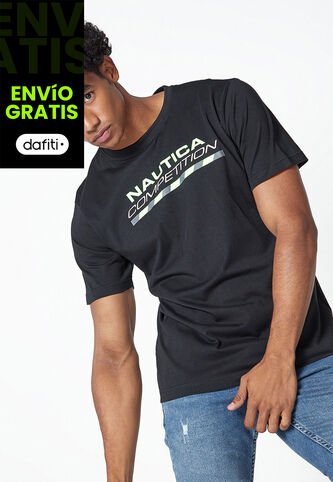 Camiseta NAUTICA Negro Nautica