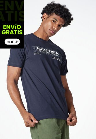 Camiseta NAUTICA Azul Nautica