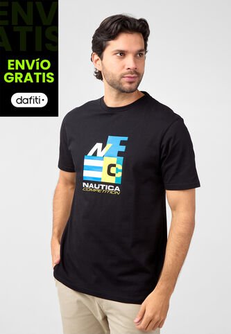 Camiseta NAUTICA Negro Nautica