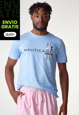 Camiseta NAUTICA Celeste Nautica