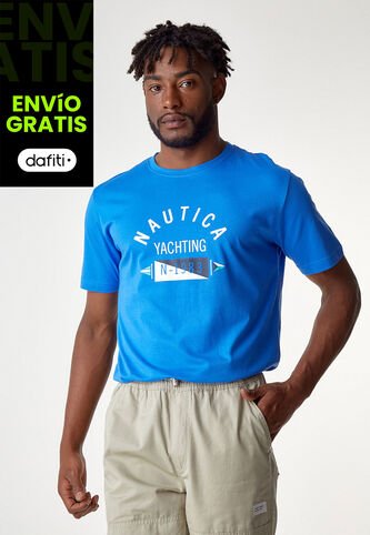 Camiseta NAUTICA Azul Nautica