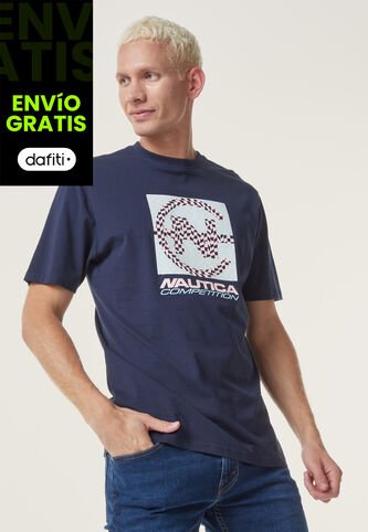 Camiseta NAUTICA Azul Nautica