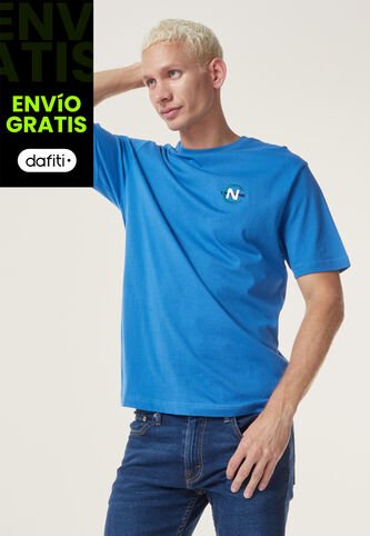 Camiseta NAUTICA Azul Nautica