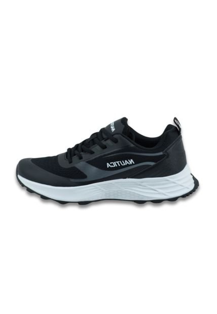 Tenis Nautica Hombre Balacava Black/White