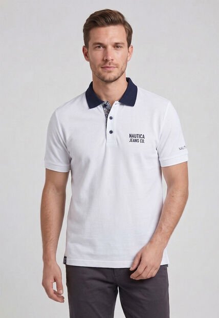 Polo NAUTICA Blanco