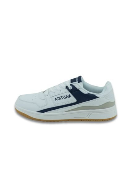Tenis Nautica Hombre Adrian White/Navy