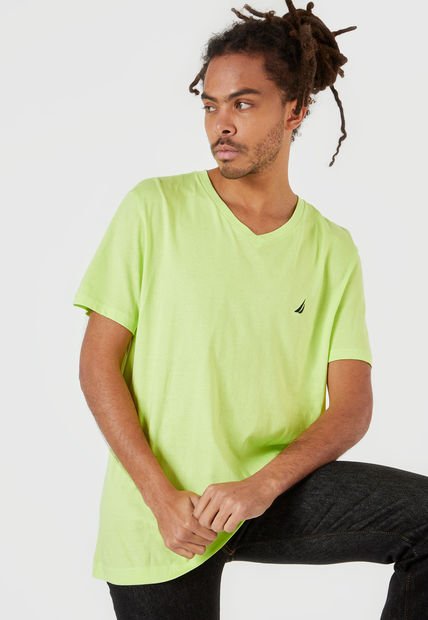 Camiseta Verde Neon Nautica